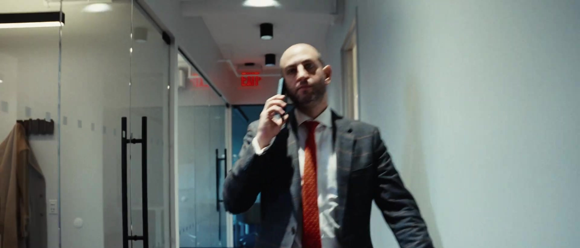 The office corridor