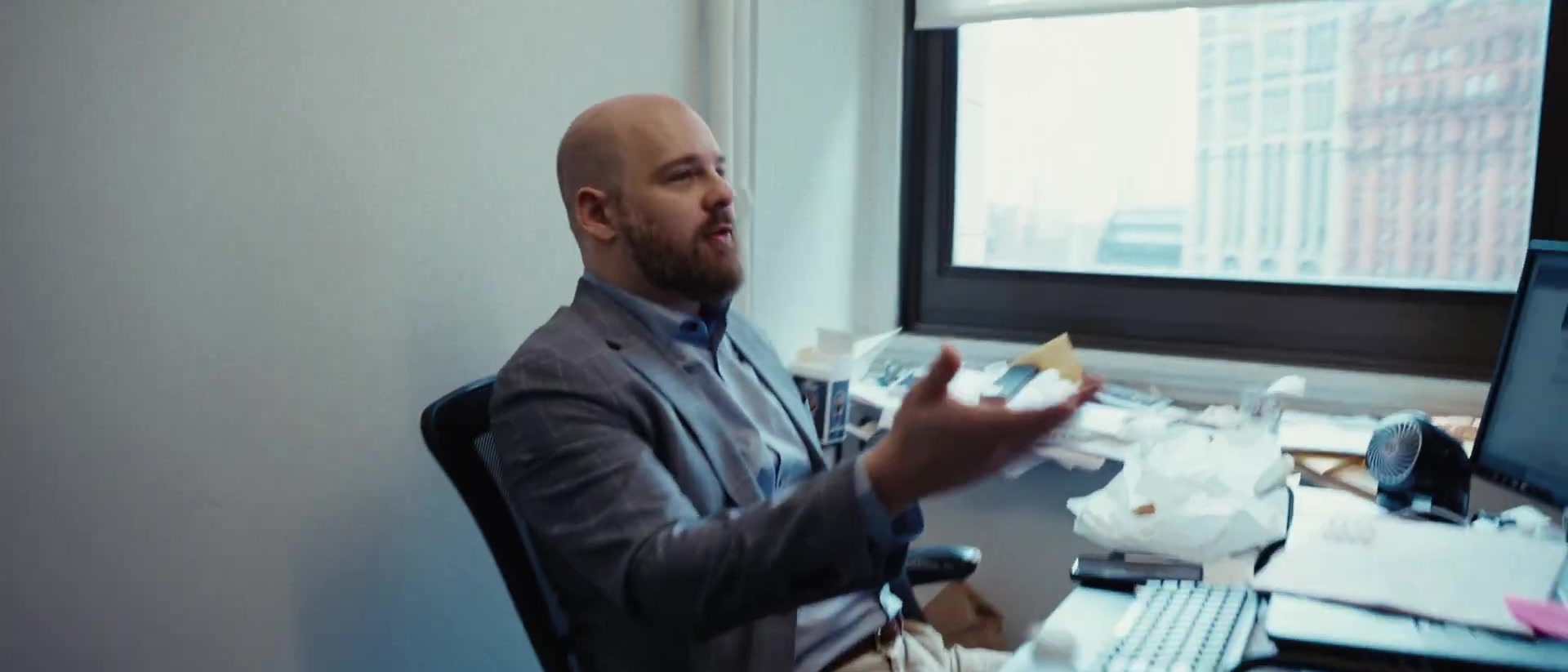 Attorneys in discussion